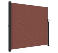 vidaXL Tenda da Sole Laterale Retrattile Marrone 180x600 cm
