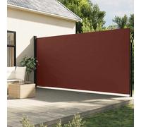 vidaXL Tenda da Sole Laterale Retrattile Marrone 220x300 cm