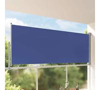 vidaXL Tenda da Sole Laterale Retrattile per Patio 140x300 cm Blu