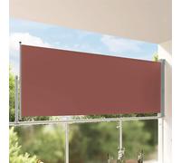 vidaXL Tenda da Sole Laterale Retrattile per Patio 140x300cm Marrone