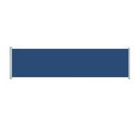 vidaXL Tenda da Sole Laterale Retrattile per Patio 160x600 cm Blu
