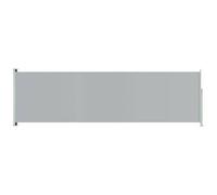 vidaXL Tenda da Sole Laterale Retrattile per Patio 180x600 cm Grigia