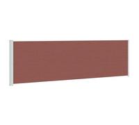 vidaXL Tenda da Sole Laterale Retrattile per Patio 180x600 cm Marrone