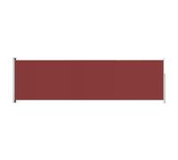 vidaXL Tenda da Sole Laterale Retrattile per Patio 180x600 cm Rossa
