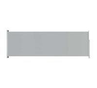 vidaXL Tenda da Sole Laterale Retrattile per Patio 200x600 cm Grigia