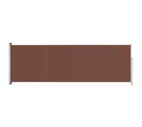 vidaXL Tenda da Sole Laterale Retrattile per Patio 200x600 cm Marrone