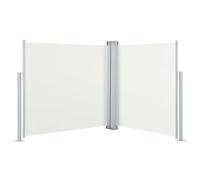 vidaXL Tenda da Sole Laterale Retrattile Crema 120x600 cm