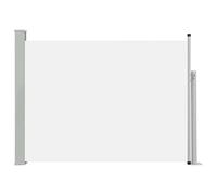 vidaXL Tenda laterale retrattile Patio 120x500 cm Crema