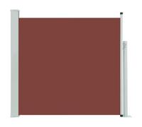 vidaXL Tenda Laterale Retrattile per Patio 170x300 cm Marrone