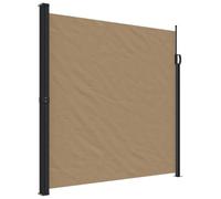 vidaXL Tenda da Sole Laterale Retrattile Tortora 200x500 cm