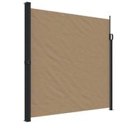 vidaXL Tenda da Sole Laterale Retrattile Tortora 200x600 cm