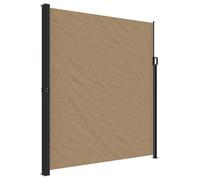 vidaXL Tenda da Sole Laterale Retrattile Tortora 220x600 cm