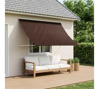 vidaXL Tenda da Sole Marrone 150 x 150 cm,