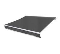 VIDAXL - Tenda Da Sole Pieghevole Manuale 300 Cm Antracite