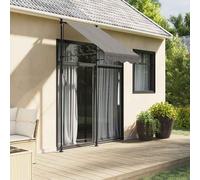 vidaXL Tenda da Sole Retrattile Antracite 100x150 cm Tessuto e Acciaio