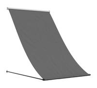 vidaXL Tenda da Sole Retrattile Antracite 150x150 cm Tessuto e Acciaio