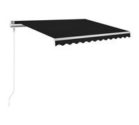 VIDAXL - Tenda da Sole Retrattile Automatica 300x250 cm Antracite