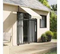 vidaXL Tenda da Sole Retrattile Crema 100x150 cm in Tessuto e Acciaio