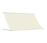 vidaXL Tenda da Sole Retrattile Crema 300x150 cm in Tessuto e Acciaio