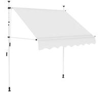 VIDAXL - Tenda Da Sole Retrattile Manuale 200 Cm Crema