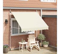 Tenda da sole retrattile manuale 250 cm crema