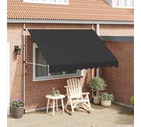 vidaXL Tenda da Sole Retrattile Manuale 300 cm Antracite