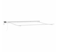 vidaXL Tenda da Sole Retrattile per Esterni, ombrellone da Giardino, Copertura per terrazza e Balcone, Sistema Moderno, Facile da installare e Regolabile