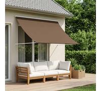 vidaXL Tenda da Sole Tortora 150 x 150 cm