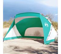 vidaXL Tenda da Spiaggia Verde 274x178x170/148 cm in Poliestere 185T