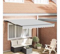 vidaXL Tenda Elettrica Antracite 3 x 2,5 m Alluminio