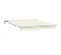 vidaXL Tenda Retrattile Automatica Panna 300x250 cm