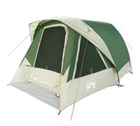 Tenda Familiare Cabina per 6 Persone Verde Impermeabile