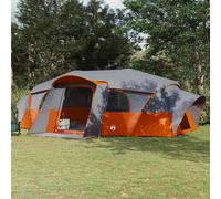 vidaXL Tenda familiare con telo da pioggia resistente all'acqua tunnel, Tenda Moderna per Famiglia, Refugio Esterno, Comoda per Campeggio, Ampio Tettuccio, Resistente all'Acqua