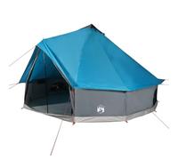 AX Tenda Familiare E-Port 10persone Teepee Campeggio Rete Borsa Blu 5x5x3m 94595