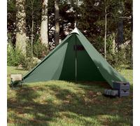 vidaXL Tenda Familiare Tipi per 7 Persone Verde Impermeabile