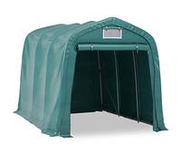 vidaXL Tenda Garage in PVC 2,4x3,6 m Verde