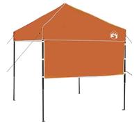 vidaXL Tenda Gazebo 194 x 194 x 251 cm Arancione Tessuto