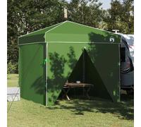 vidaXL Tenda Pop-Up Verde 250 x cm in Tessuto Oxford, Ideale per Esterni. Include Tetto, Struttura già montata e Borsa da Trasporto. Ha Bisogno di 2 Persone per Essere montata ed è spaziosa, perfett