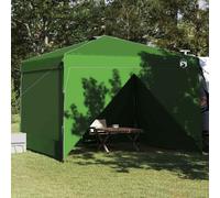 vidaXL Tenda Gazebo Verde 290 x 290 x 251 cm Tessuto