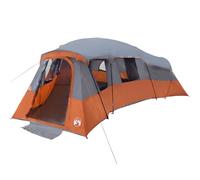 vidaXL Tenda grigio e arancione grande poliestere