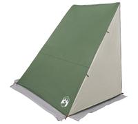 vidaXL Tenda impermeabile verde | Attrezzatura da campeggio portatile regolabile con proprietà ignifughe e antivento. Spaziosa per escursionismo e avventura all'aria aperta. Coperta pieghevole.