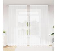vidaXL Tenda in Pizzo con tende Bianco 280 x 200 cm Poliestere