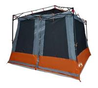 vidaXL Tenda Interna in Rete per Campeggio Estivo all'aperto, Grigio e Arancione, Materiale 185T Poliestere con Rivestimento PU, Dimensioni 291 cm. Caratteristiche: Impermeabile, Resistente al Vento