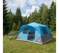 vidaXL Tenda Istantanea Blu 365 x 280 x 200 cm Poliestere e Acciaio