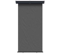 vidaXL Tenda laterale per balcone 100% poliestere ferro acciaio