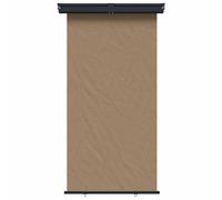 vidaXL Tenda laterale per balcone 100% poliestere ferro acciaio, Telo esterno, tende retrattili, resistenti alle intemperie, schermo per privacy e protezione dal sole