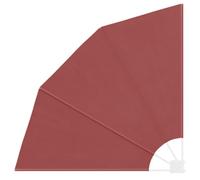 vidaXL Tenda Laterale per Balcone Pieghevole Terracotta 140x140 cm