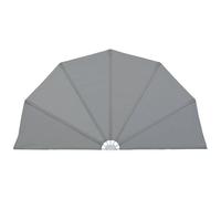 VIDAXL - Tenda Laterale per Terrazza Pieghevole Grigio 200 cm