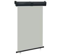 vidaXL Tenda Laterale per Terrazzo 125x250 cm Grigia