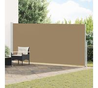 vidaXL Tenda laterale retrattile 100% poliestere ferro acciaio, Tenda da sole regolabile, awning moderno per esterni, rifugio giardino, schermatura flessibile per la tua terrazza